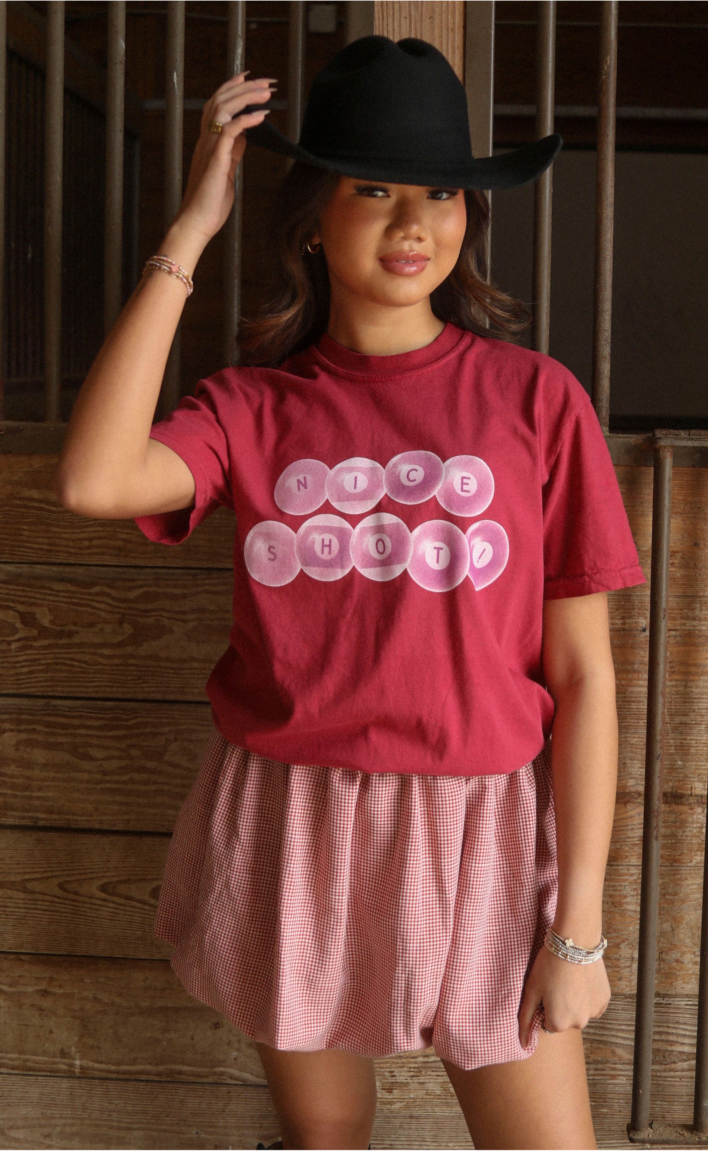 Nice Shot Tee – Bold Graphic T-Shirt Perfect for Sports and Casual Wear