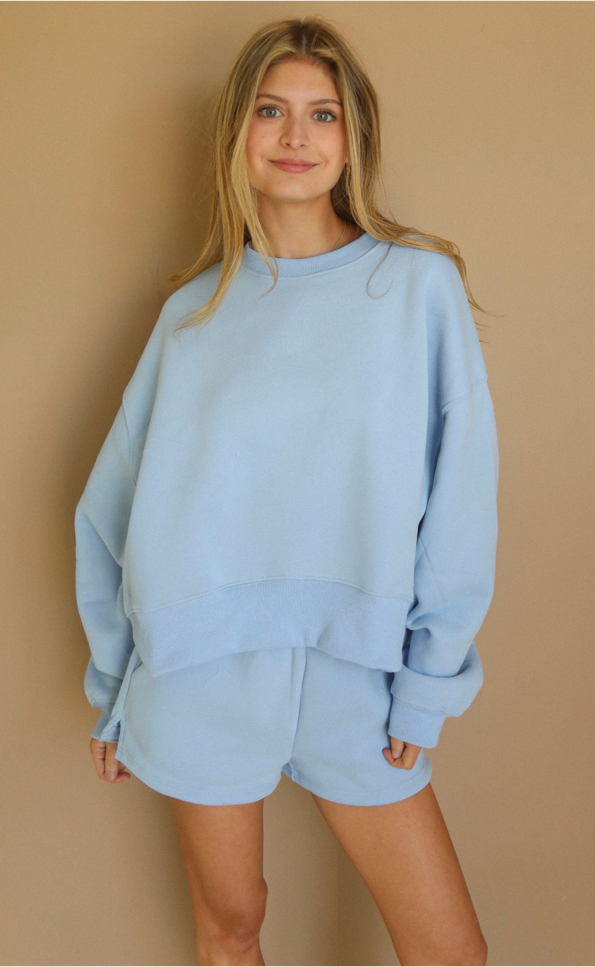 Baby Blue Crash Into Me Set – Comfortable and Tr...