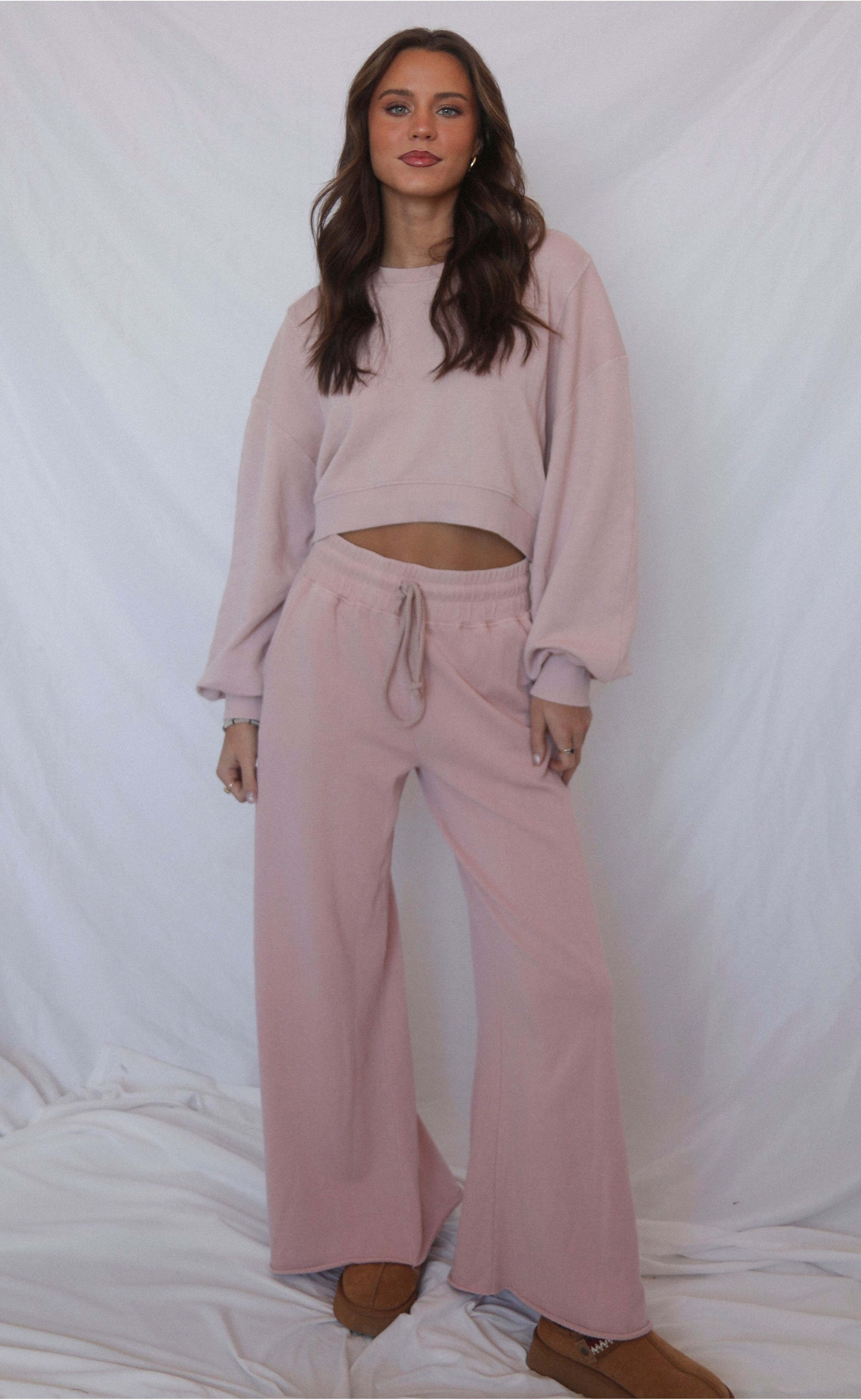 Pink Let’s Cuddle Set – Ultra-Comfortable Matching Top and Bottom for Relaxation