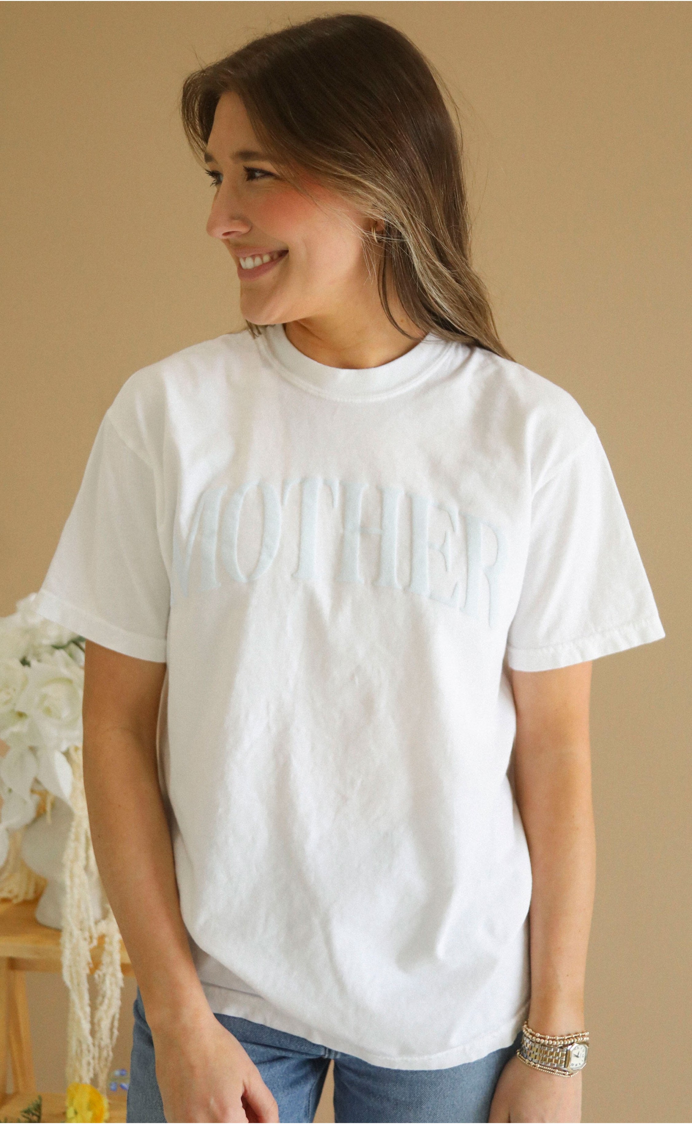 Eye-Catching Mother Puff Ink Tee – Perfect State...