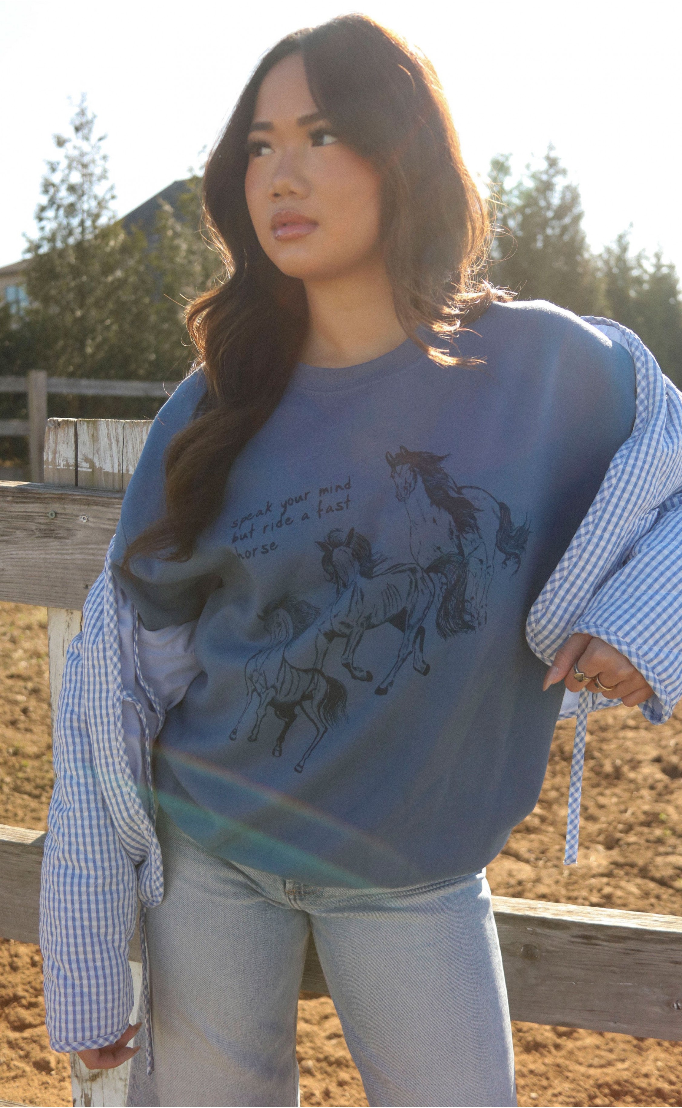 Ride a Fast Horse – The Sweatshirt for Those Who Live Life in the Fast Lane