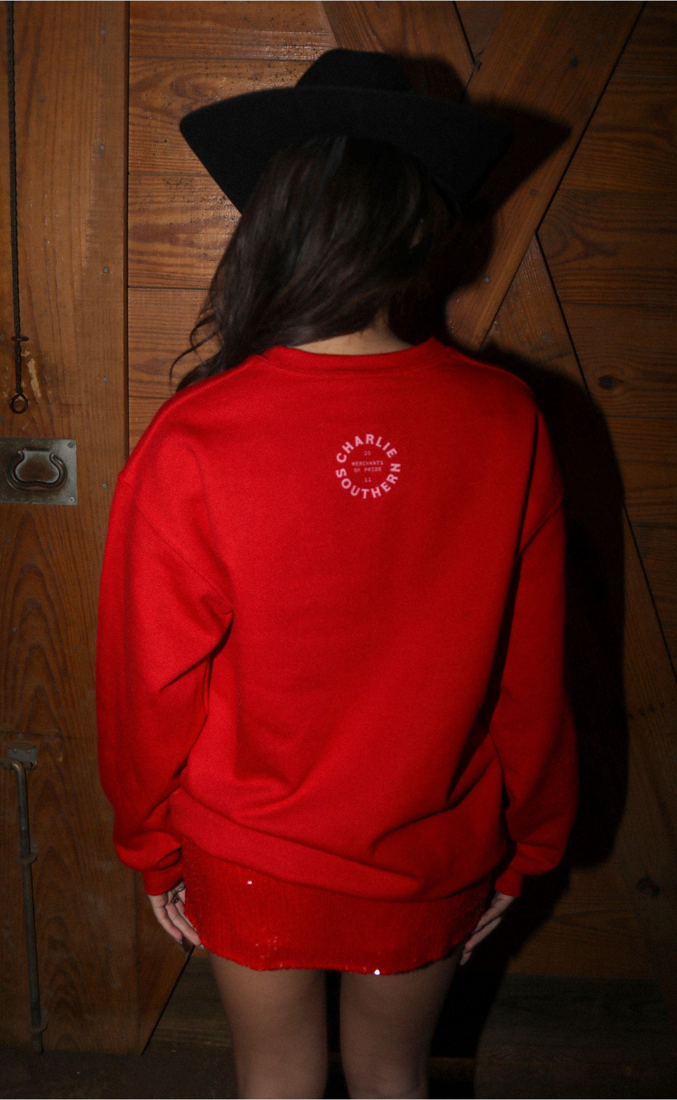 Cowboys Love Me Sweatshirt – Cozy Pullover with Playful Western Vibes