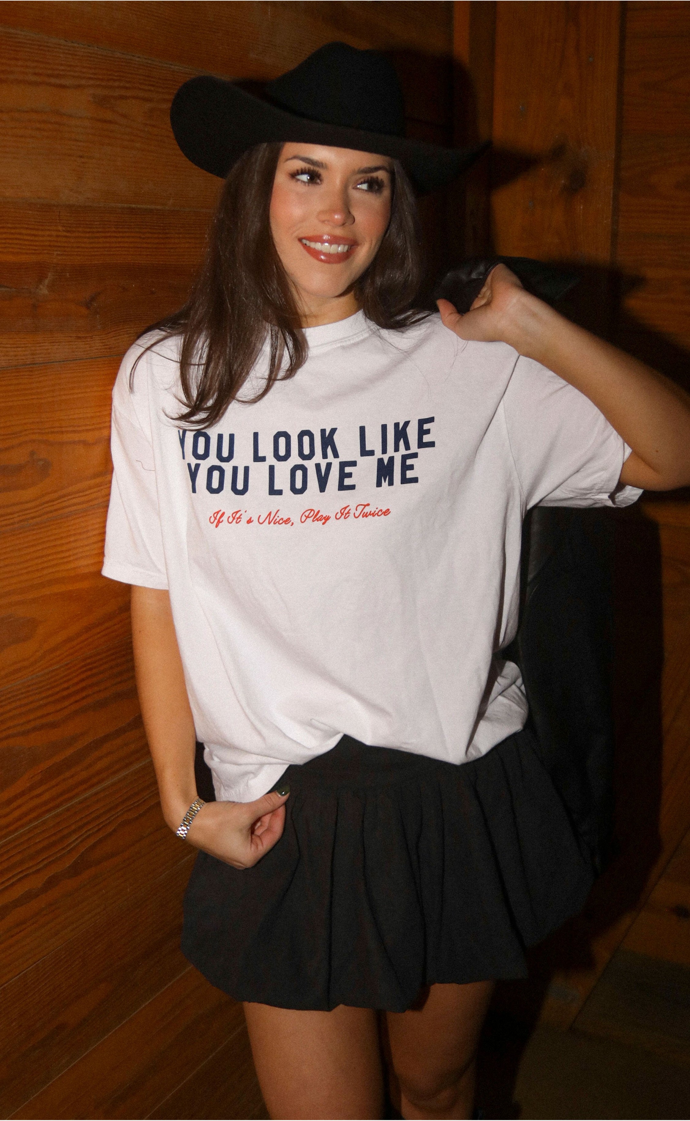 You Look Like You Love Me Tee – Flirty, Fun, and Perfect for Turning Heads