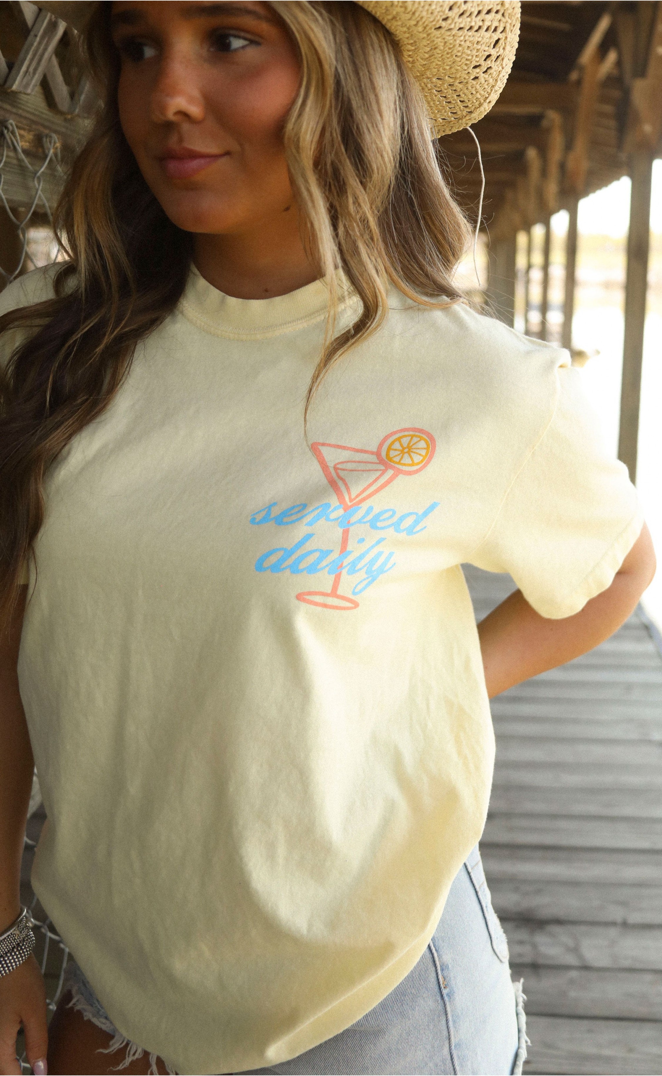 Docktails T-Shirt – Playful Design Ideal for Boat Trips and Beach Days