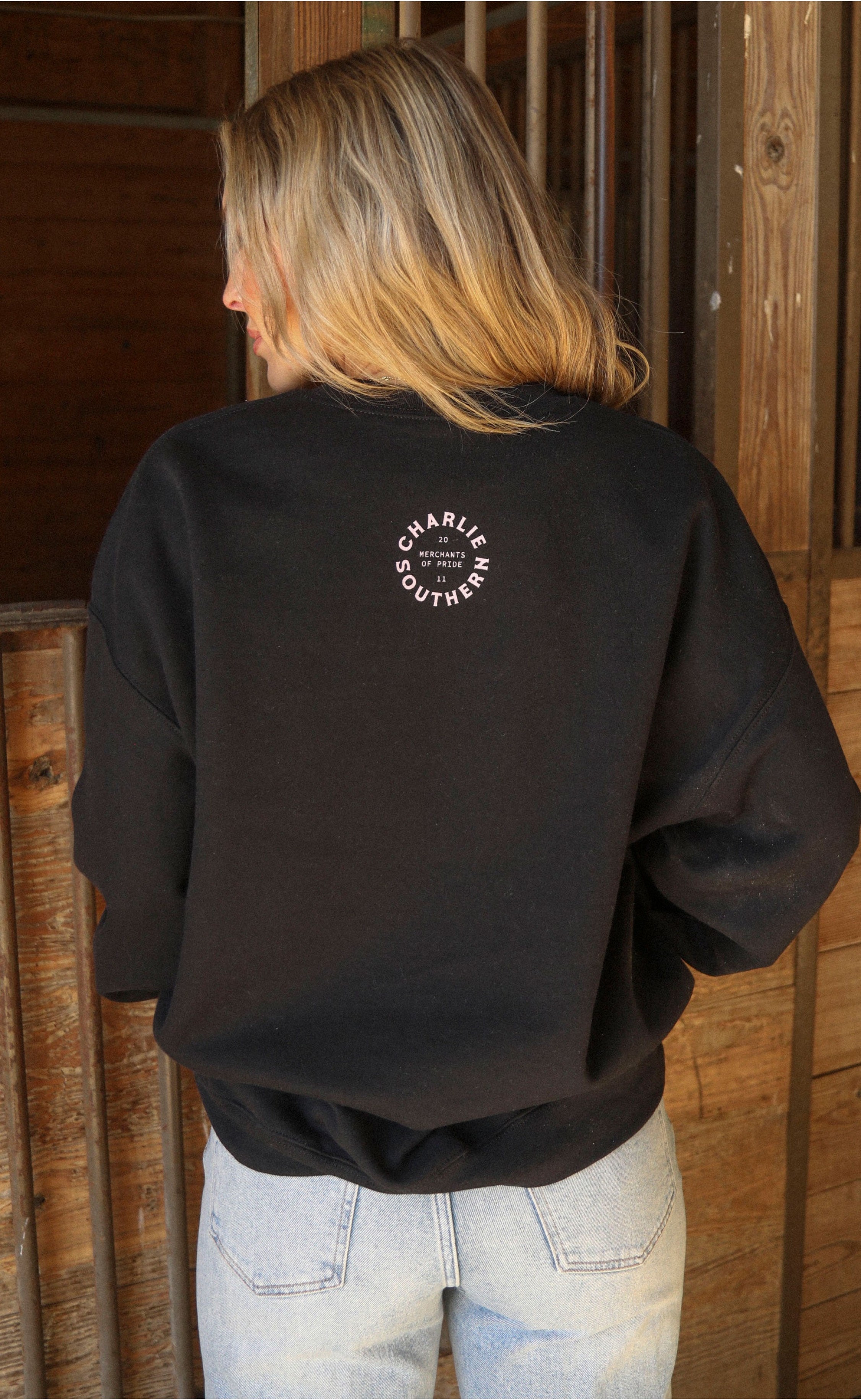 Pink Pony Club Graphic Sweatshirt – Stylish and Comfortable Crewneck
