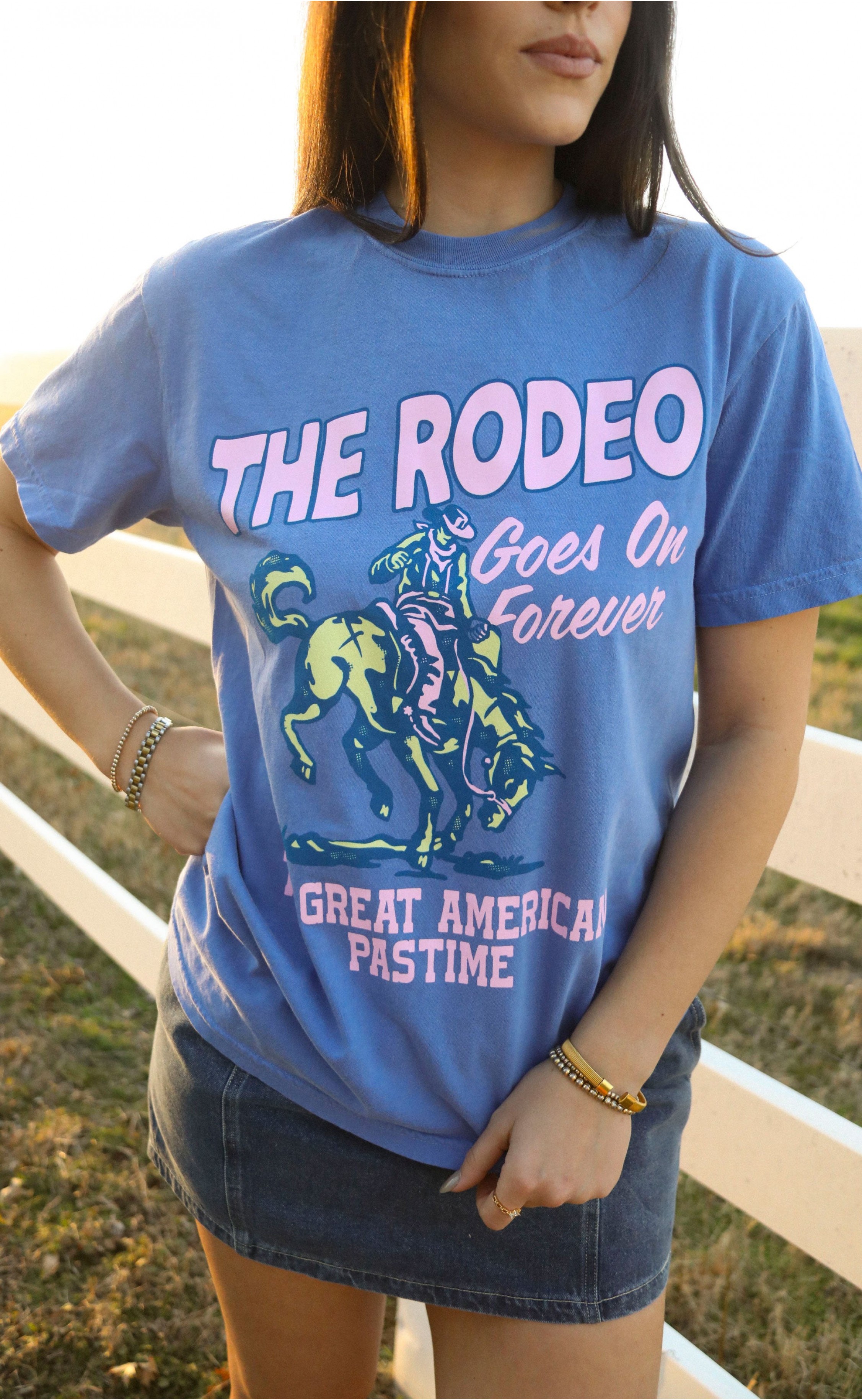 Rodeo Forever T-Shirt – Celebrate the Timeless Spirit of the West in Comfort