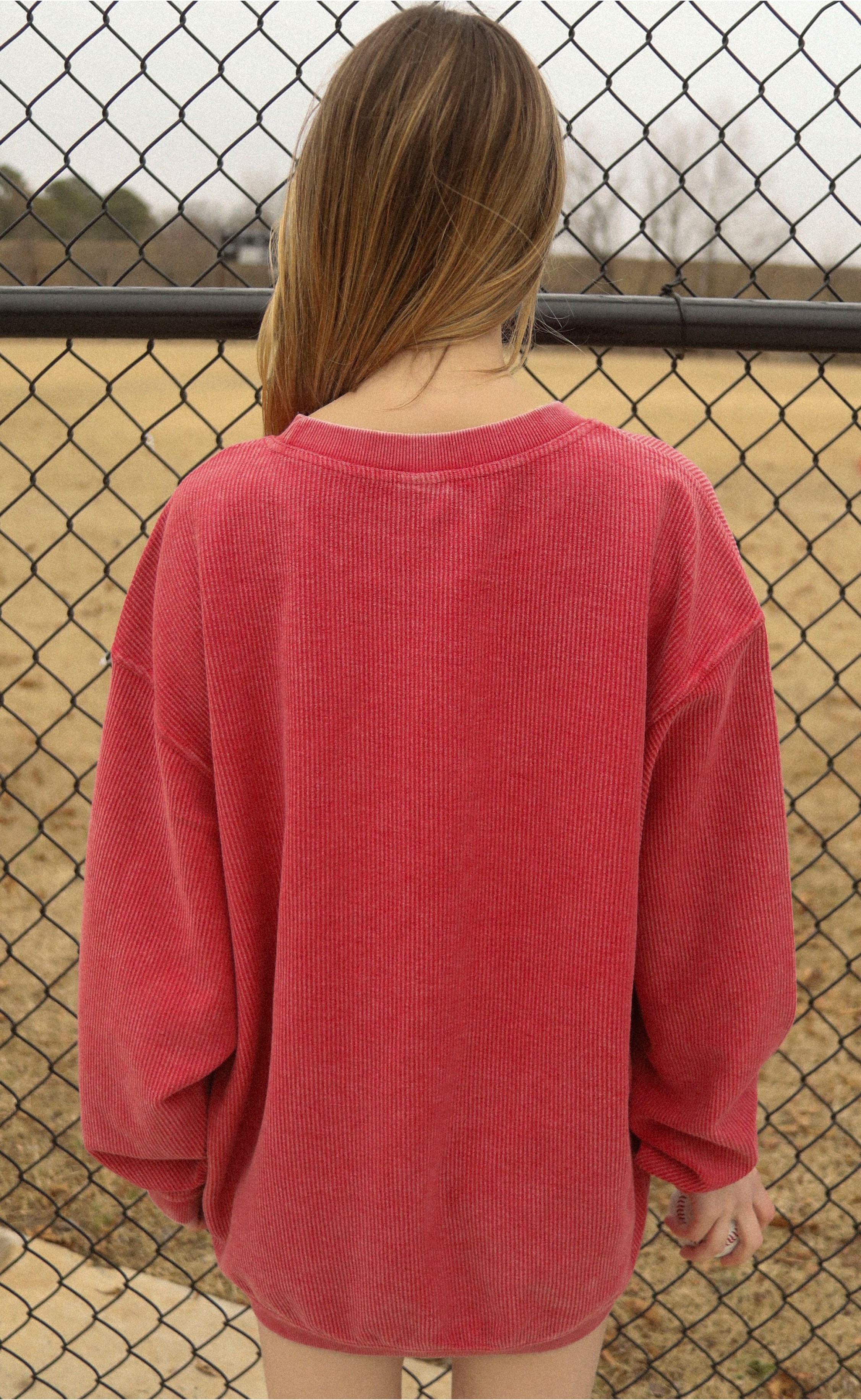 1980s Razorback Corduroy Top – Classic Retro Gymwear-Inspired Look