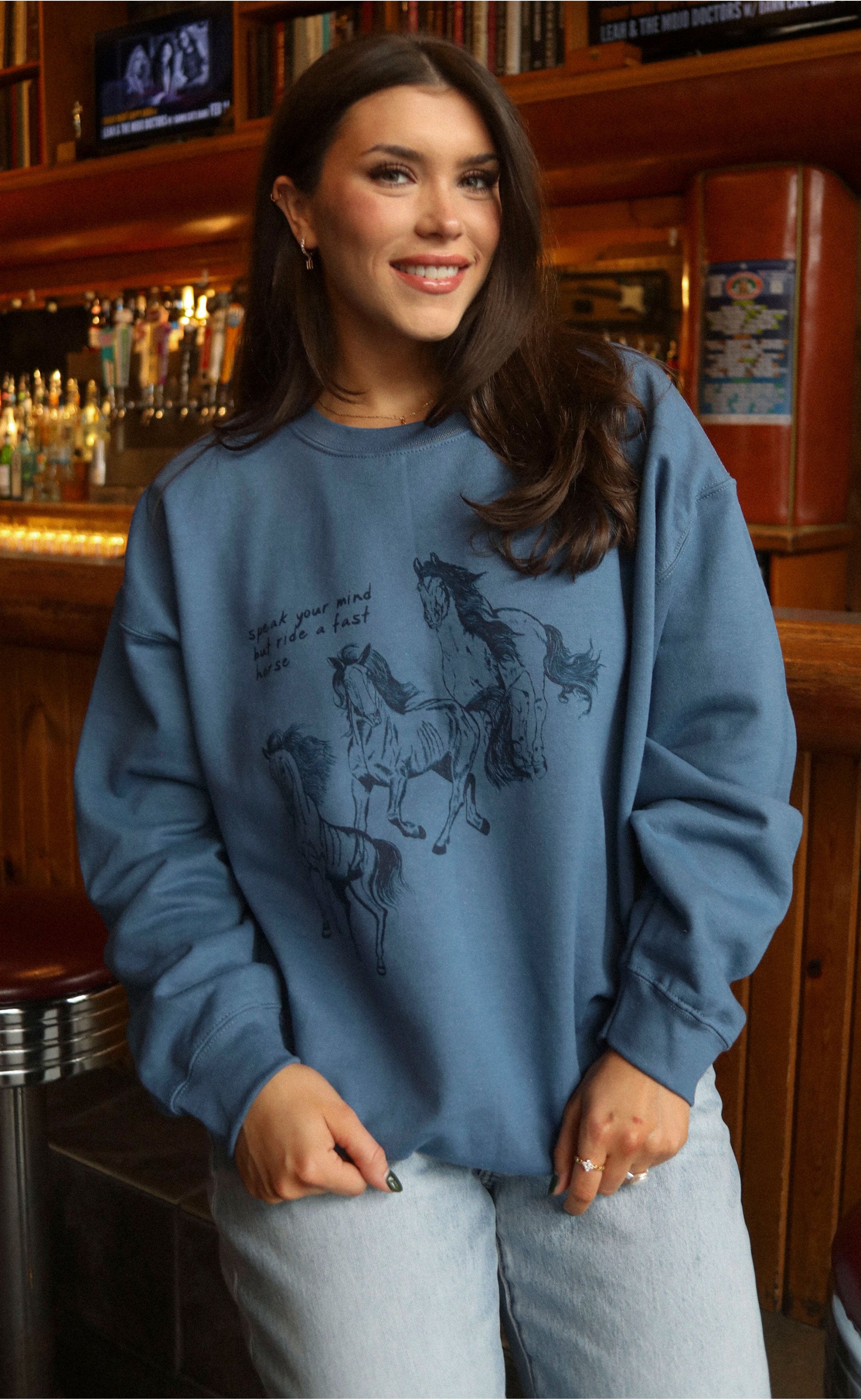 Ride a Fast Horse – The Sweatshirt for Those Who Live Life in the Fast Lane