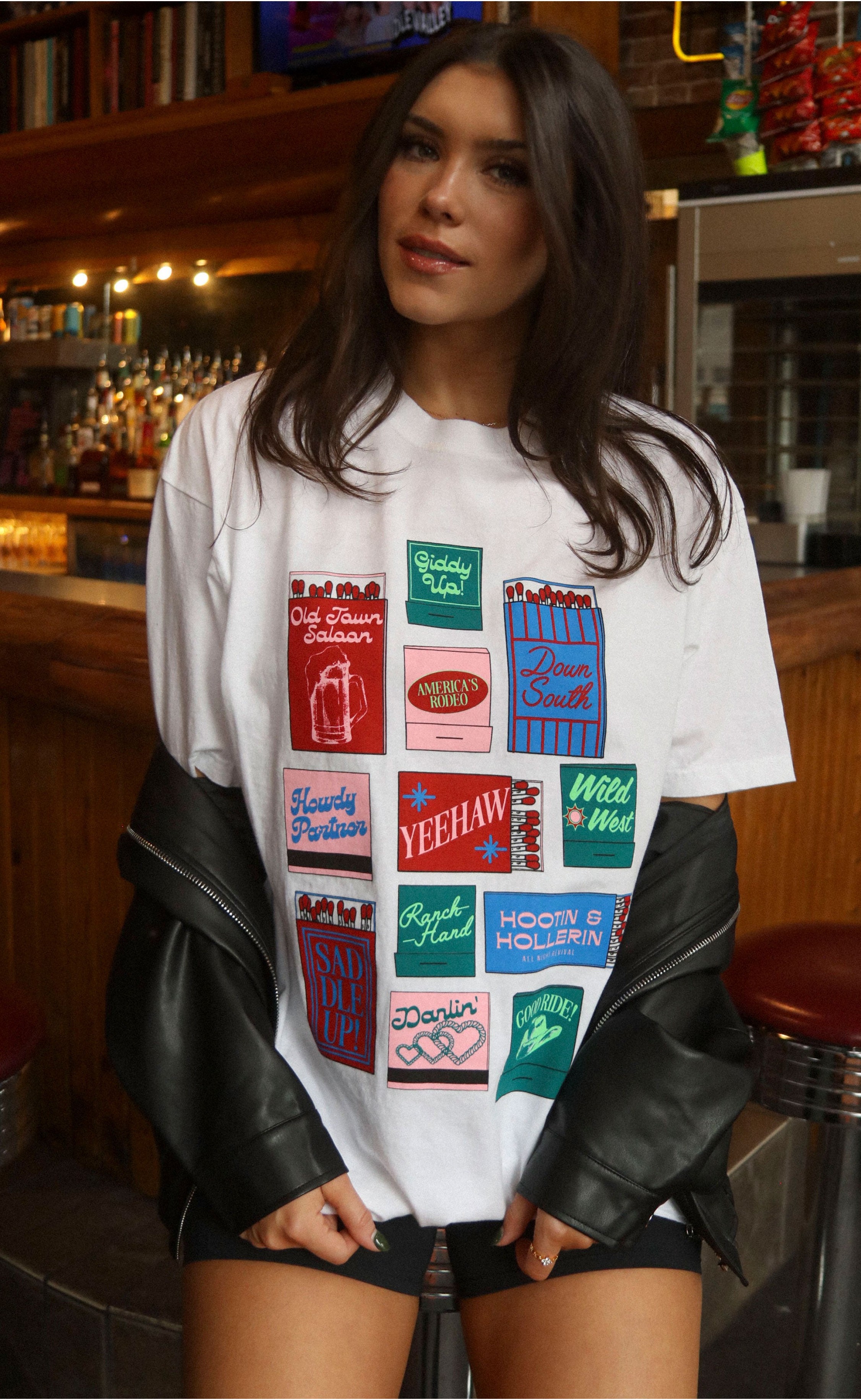 Western Matches Tee – Soft Cotton Shirt Featuring Iconic Old West Matchbox Artwork