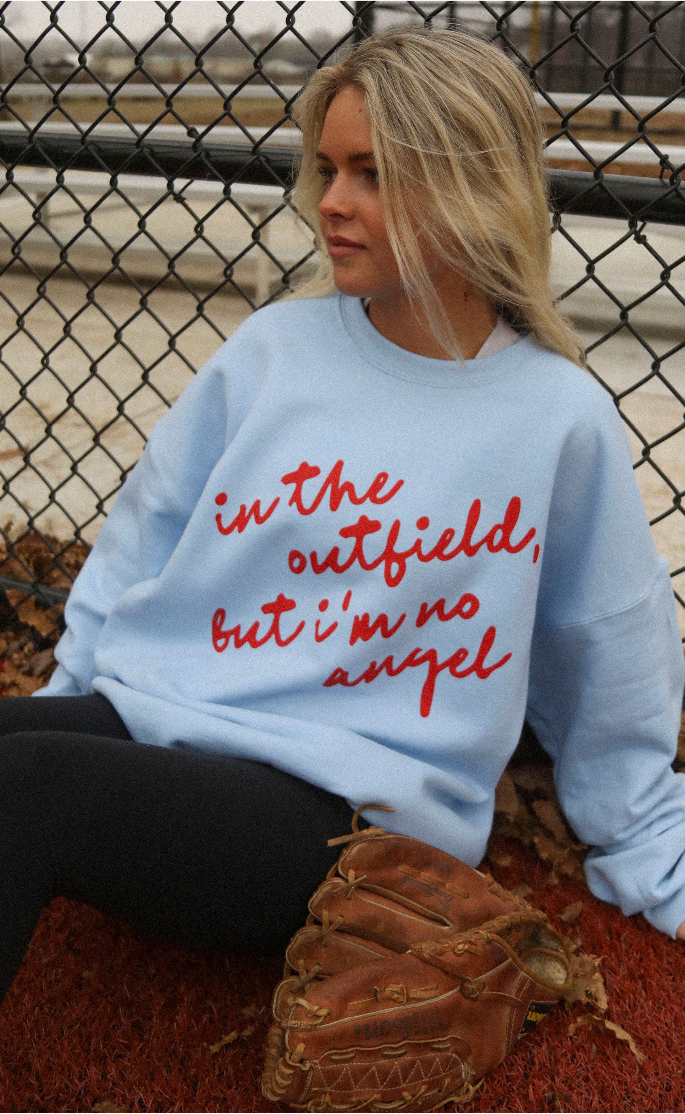 No Angel Sweatshirt – Bold and Edgy Pullover with Attitude