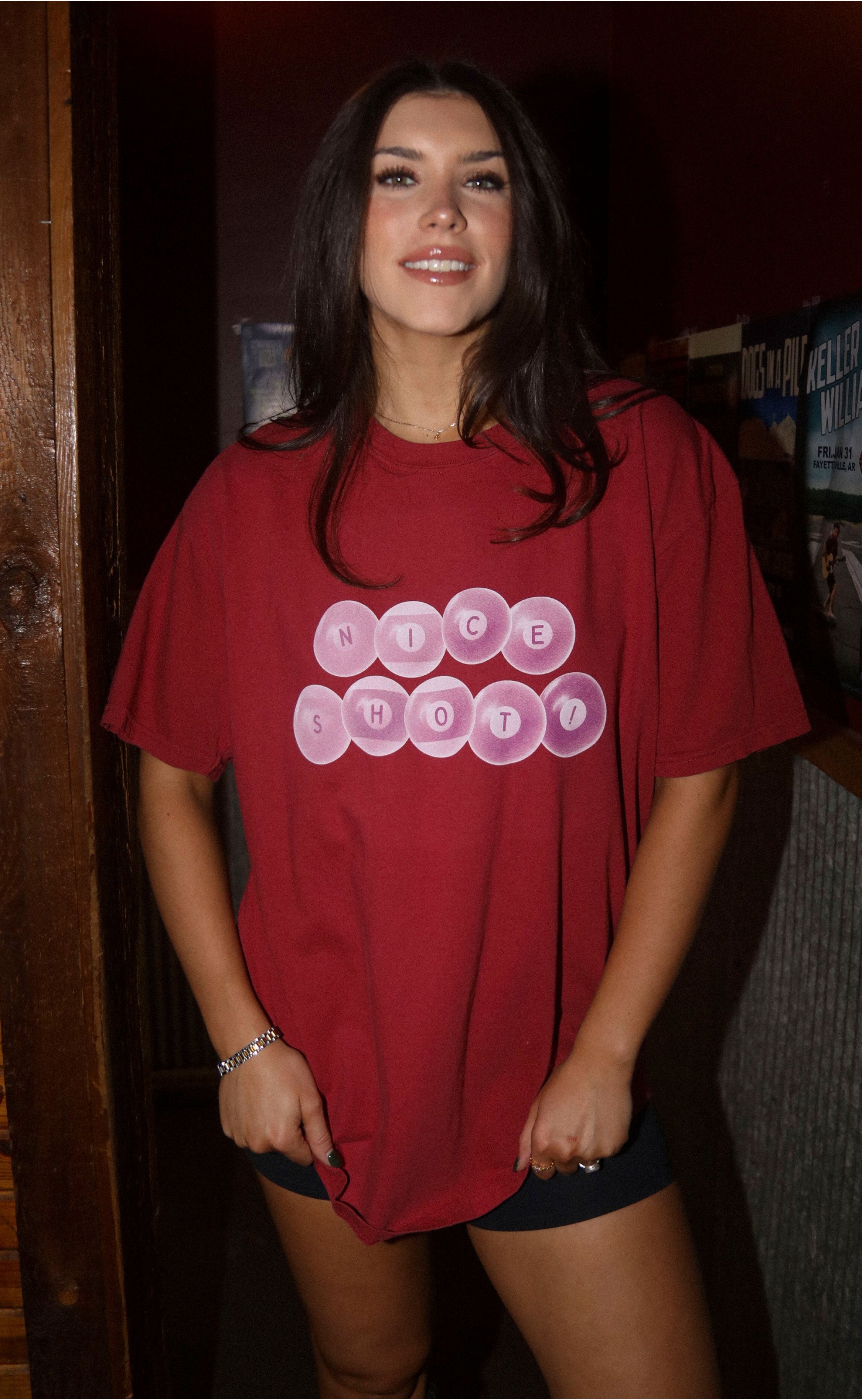 Nice Shot Tee – Bold Graphic T-Shirt Perfect for Sports and Casual Wear