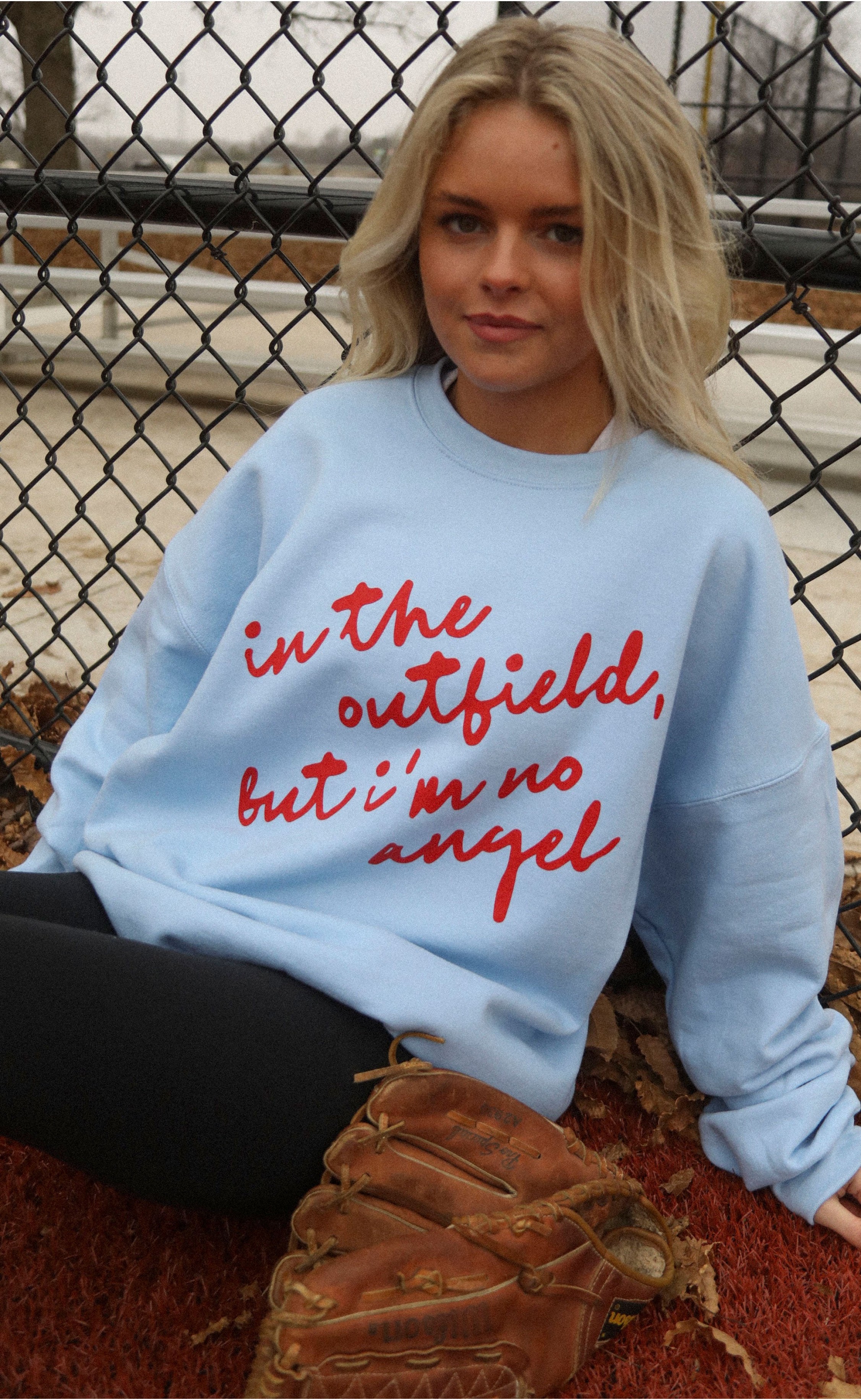 No Angel Sweatshirt – Bold and Edgy Pullover wit...
