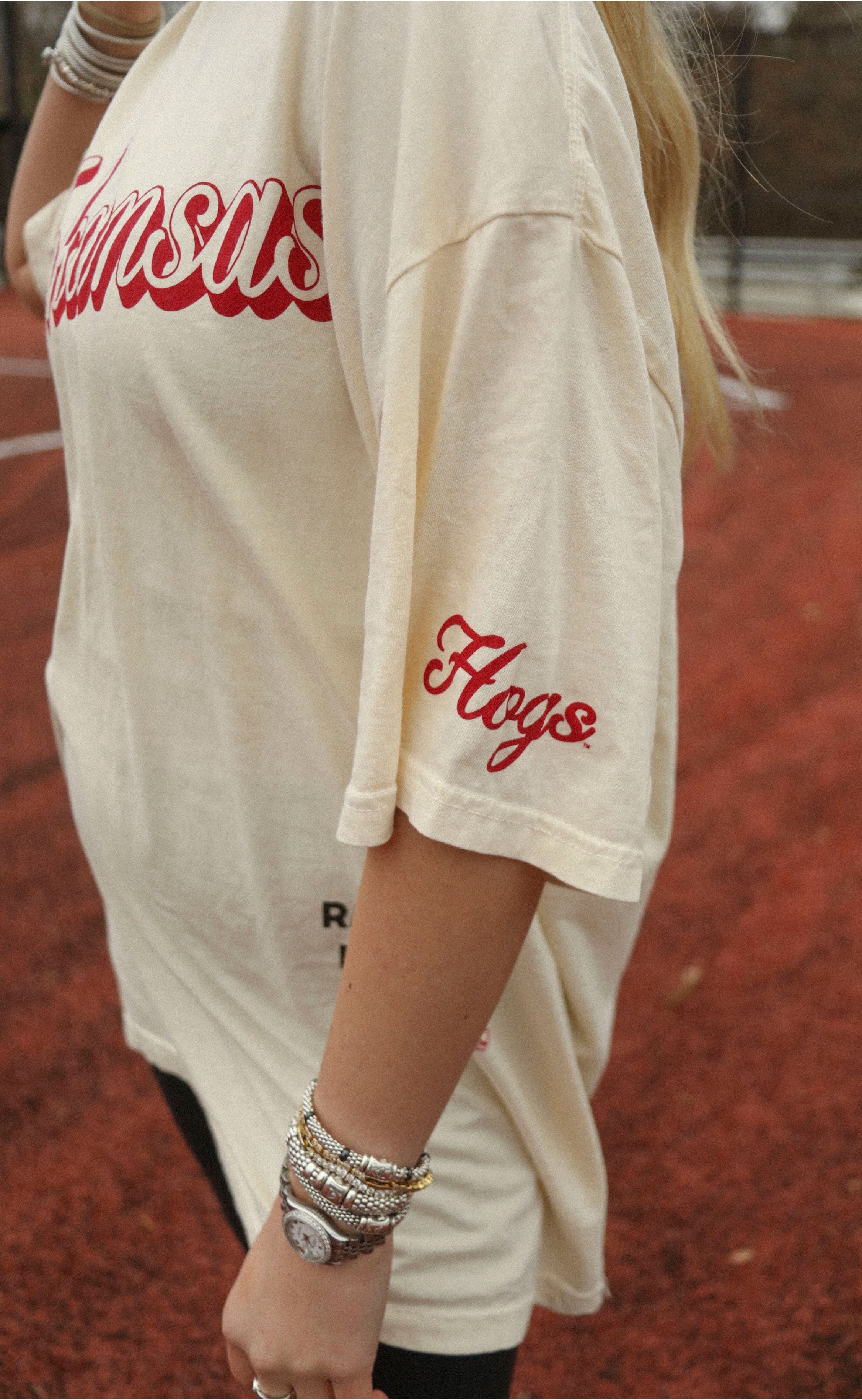 Arkansas Baseball Script Logo T-Shirt – Retro Sports Style Game Day Essential