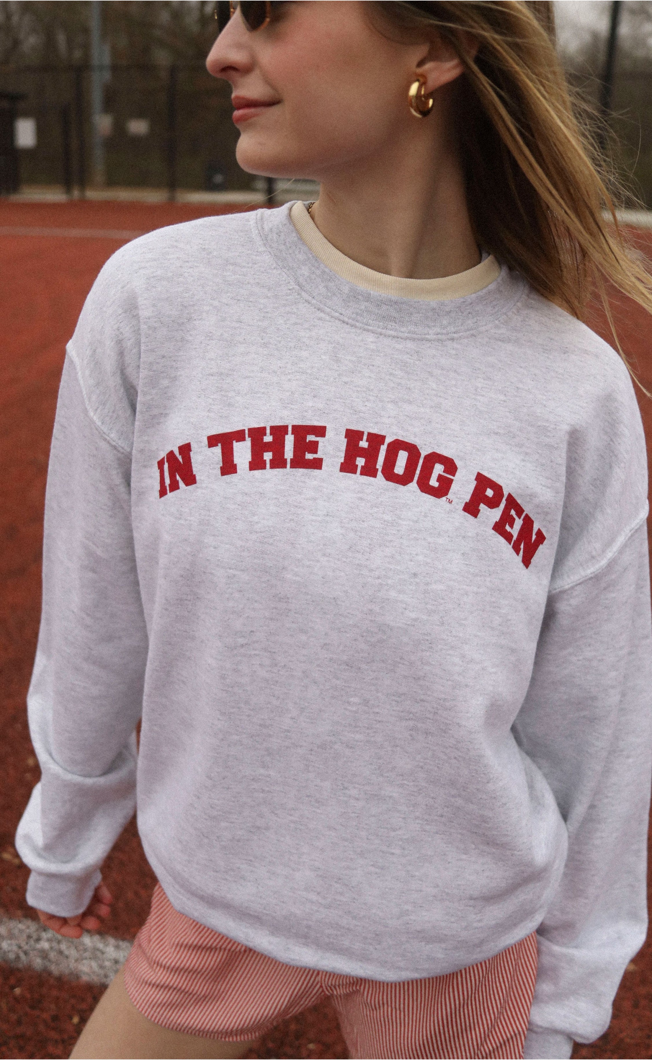 In The Hog Pen Graphic Sweatshirt – Soft Fabric with Bold Rustic Design