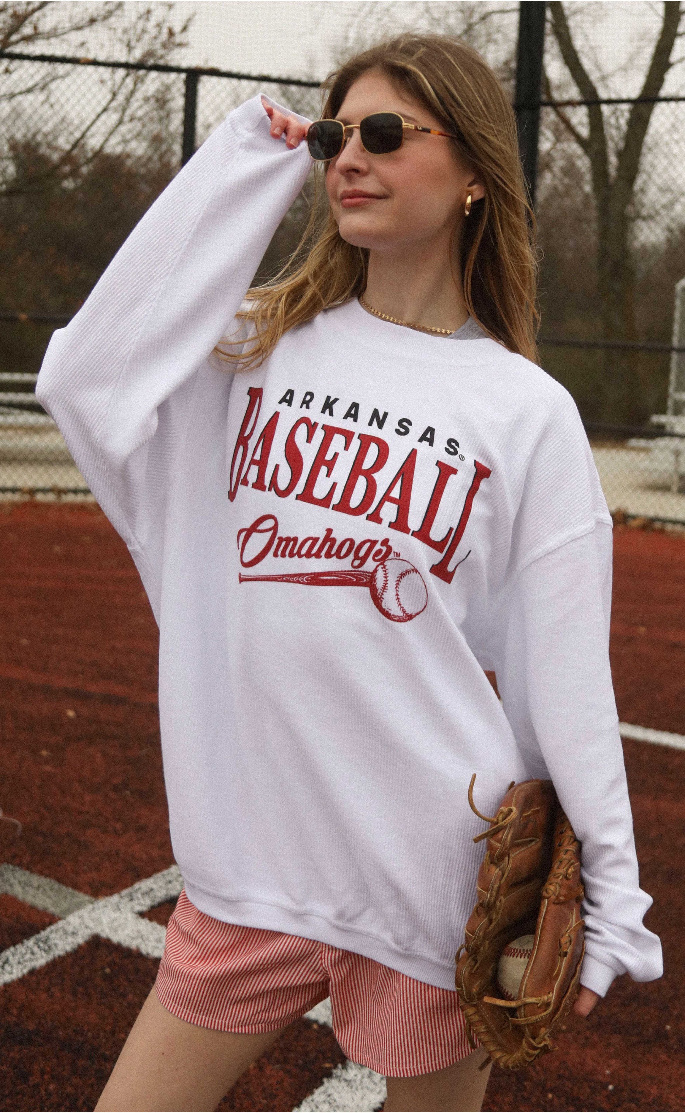 Omahogs Baseball Cord Shirt – Perfect Blend of Sporty Style and Retro Vibes
